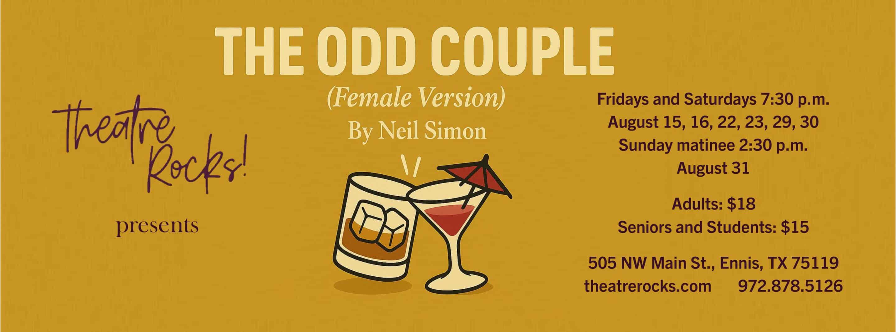 The Odd Couple banner image